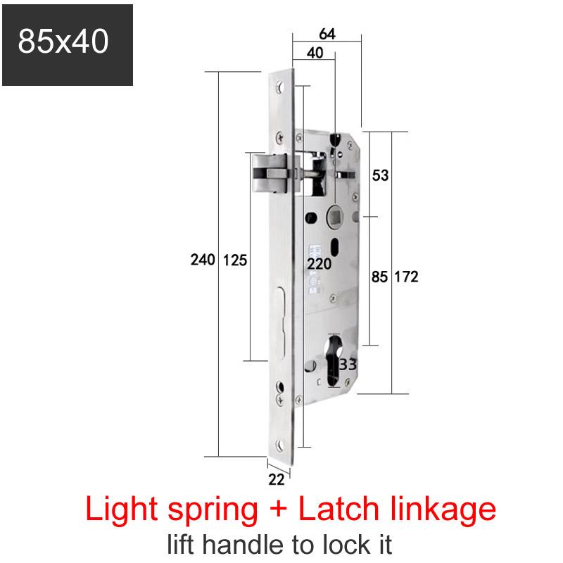 8540 lock body, indoor wooden door lock accessories 8545 bearing 8550 mute 8560 lock body for 32mm cylinder