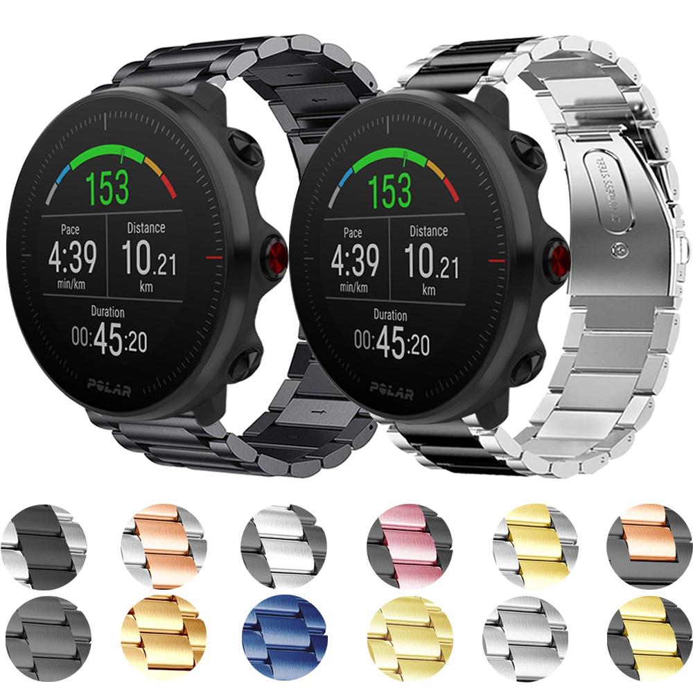

Charm Metal Stainless steel Straps Band For POLAR IGNITE 2 VANTAGE M2 M / UNITE/ GRIT X Strap Bracelet Wrist Accessorie Watchbands For Vantage M2