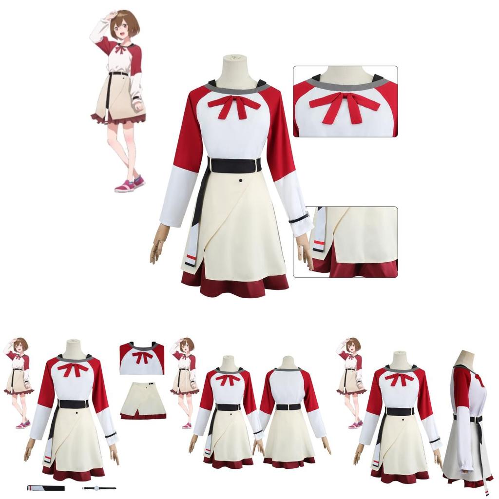 Atemberaubendes, von japanischen Anime inspiriertes Cosplay-Outfit für Tag- und Nachtveranstaltungen – perfekt für Fans