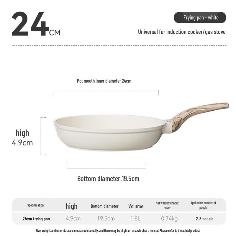 ZISIZ Maifan Stone Non-stick Flat Frying Pan