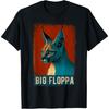 Big Floppa Shirt For Kids Meme Cute Caracal Cat Vintage T-Shirt