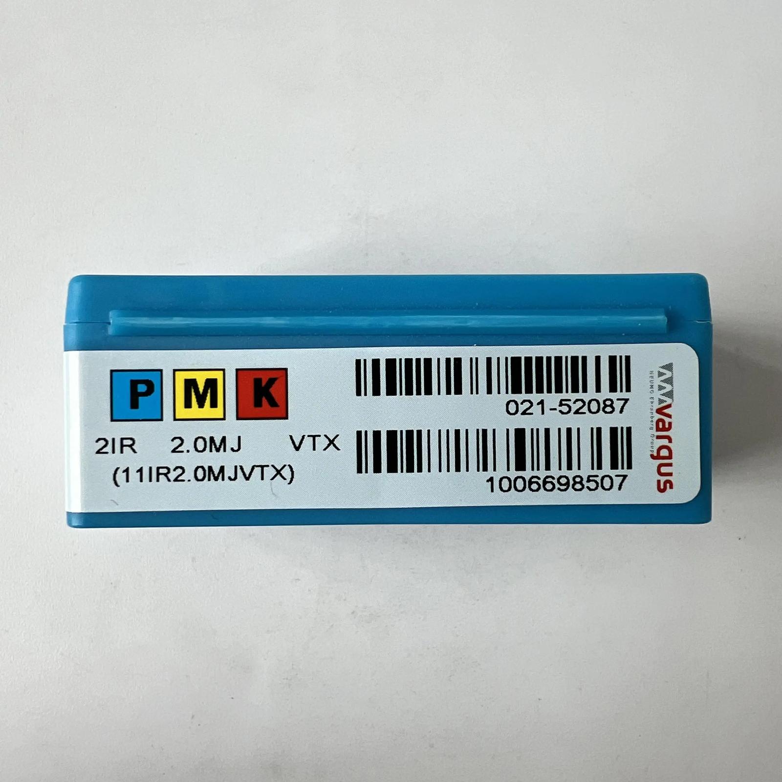 

Original / 2IR2.0MJ VTX / Industrial indexable Carbide Inserts 10 Pcs