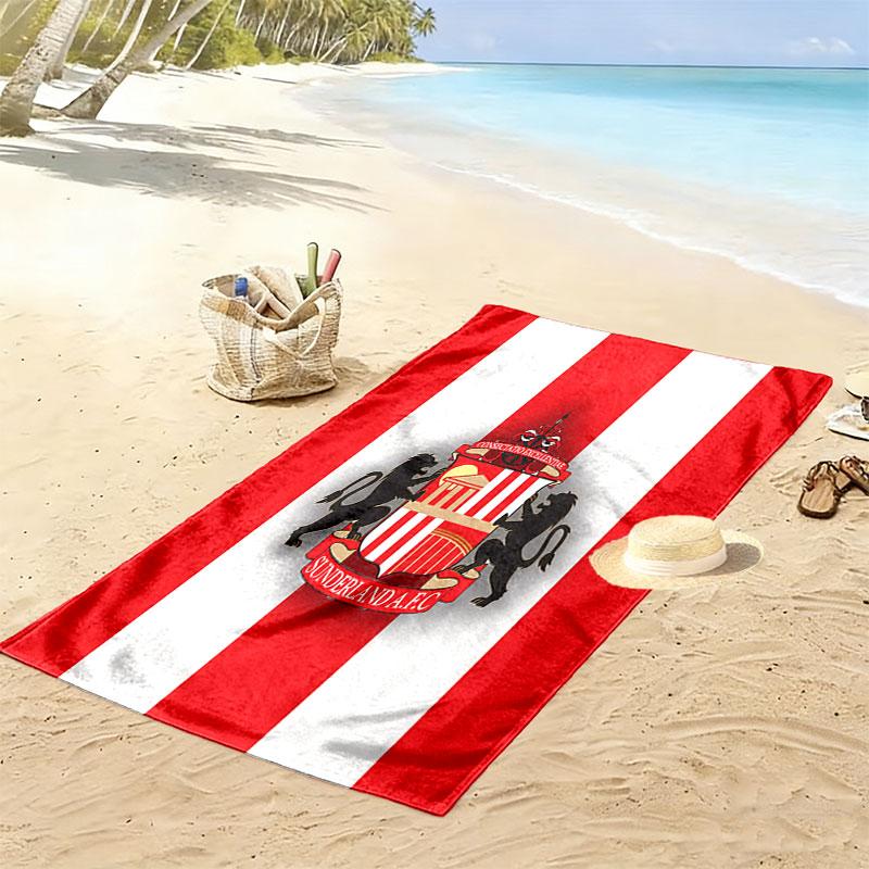 Asciugamano da Spiaggia Sunderland A.F.C, Asciugamano Grande Morbido ad Asciugatura Rapida per Spiaggia Campeggio Nuoto