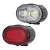 Bike Light Front and Back USB Rechargeable Bicycle Headlight Tail Light Set Outdoor Night Riding Lighting Equipment