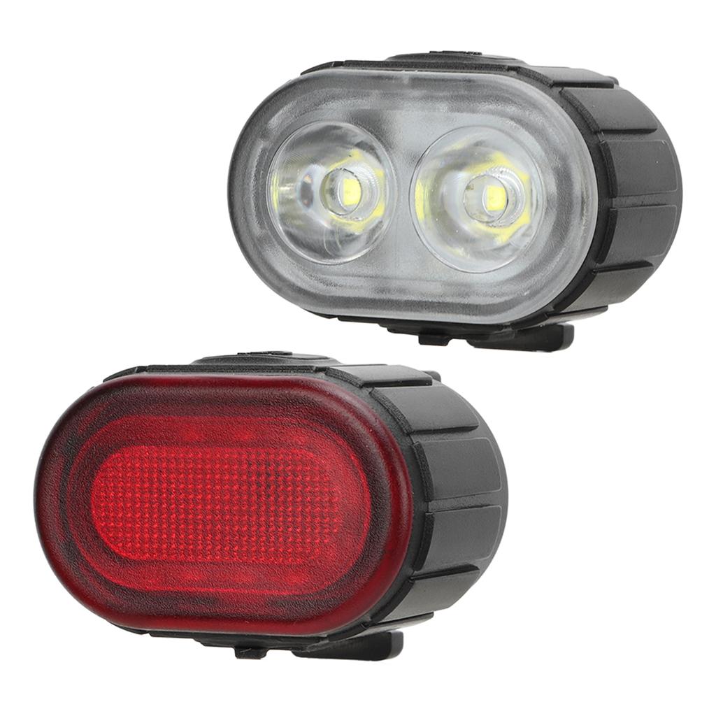 Bike Light Front and Back USB Rechargeable Bicycle Headlight Tail Light Set Outdoor Night Riding Lighting Equipment