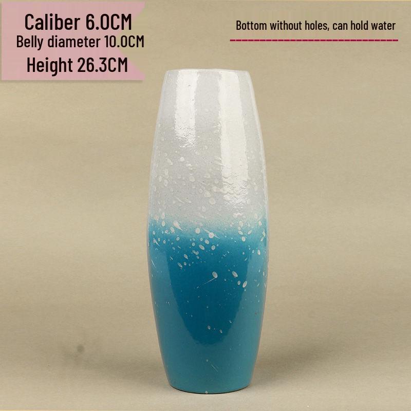 Retro čínská keramická váza: Dekorativní váza na květiny nebo pro hydroponii