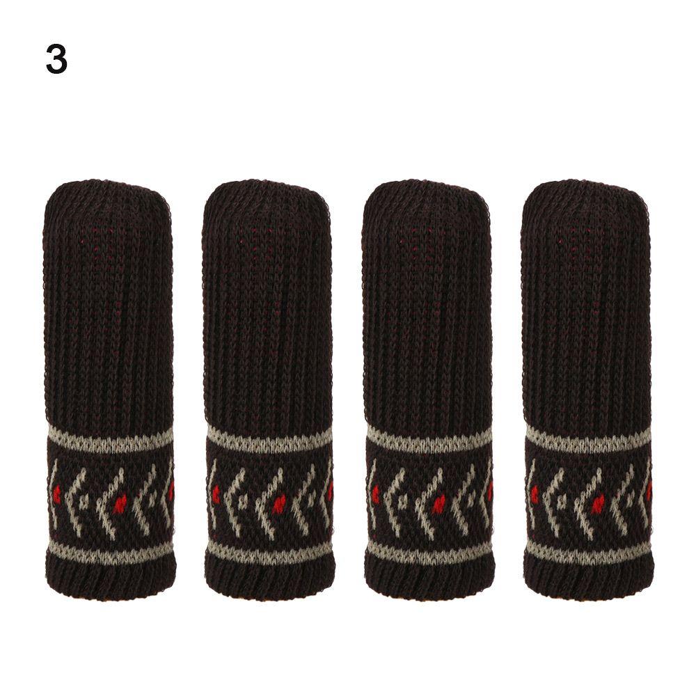 4Pcs/Set Cute Anti-Noise Floor Protector Non-slip Table Foot Cover Protective Case Furniture Legs Sleeves