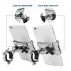 Metal Motorcycle Bike Phone Mount Aluminum Alloy Anti-Slip Bracket Gps Clip Universal Bicycle Stand Support Fit For All Smartphones