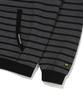 Wacky Willy Striped Zip-Up Hoodie Gray