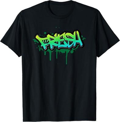 Färsk  Old school graffitistil   Rolig graffitigrafik Gåva Unisex T-shirt