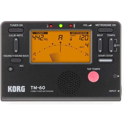 Tuner Metronome Black TM-60