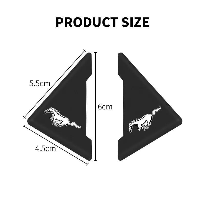 2Pcs Car  Angle Protector Anti-collision Sticker 2005 2006 2007 2008 2009 2010 2014 2015 Shelby