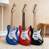 Dziecięca Rockowa Elektryczna Gitara Zabawka Wielofunkcyjny Instrument Gitara Elektryczna z Pociąganym Strunami Zabawka Muzyczna
