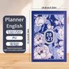 2027 English A5 Daily Planner with Custom Logo