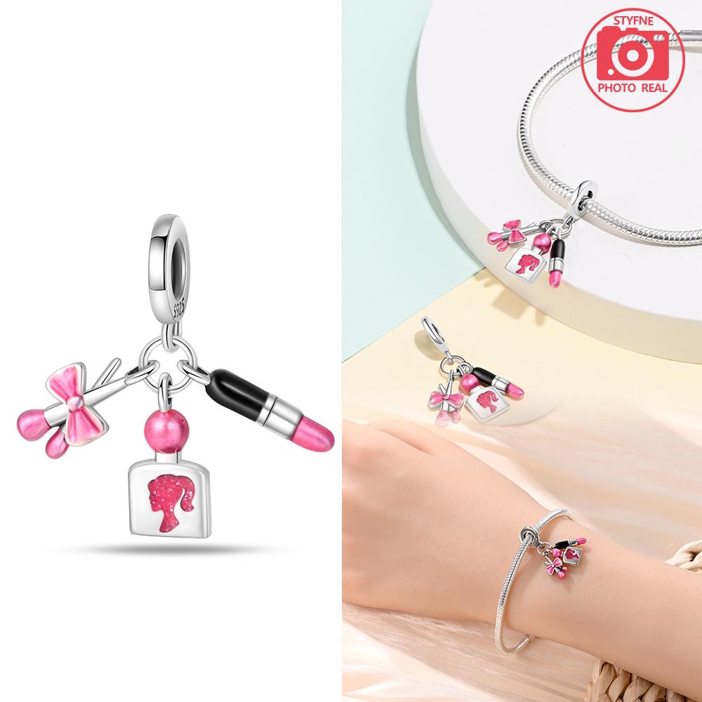 Delicate Three Piece Pendant Copper Colors For Charms Copper Colors Original Bracelet For Jewelry Making