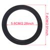 Large Flange For Fabia 6Y Octavia 1U Superb 3T Yeti 5L Golf 4 5 6 7 Transporter T5 T6 Jetta Passat Polo Gearbox Drive Shaft Oil Seal Driveshaft O-Ring