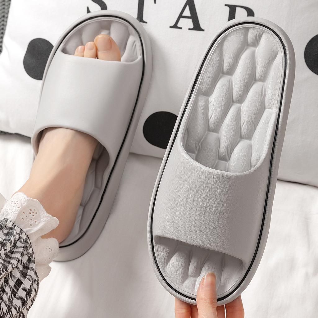 EVA Women Home slippers Summer Soft Beach Slides Fashion Comfortable Non-slip Slippers Breathable Lightweight Men Bathroom Slippers