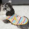 Dog Clothes Summer Thin Pet Clothes Summer Dog Spring Summer T-shirt Striped Vest Summer Thin Than Bear Clothes