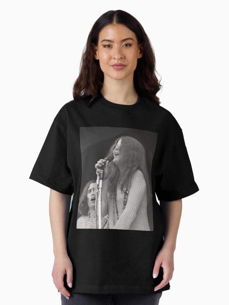 Janis Joplin Somebody Scream Oversized T-Shirt