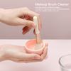 Make-up Pinsel Reinigungsschüssel Matte Zuhause Tragbar Flexibel Silikon Kosmetikpinsel Reiniger Schrubber