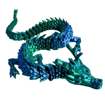 Printed Dragon Children's Toys - Chinese Dragon Joint-Acting Dragon Model Ornament