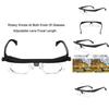 Lens Dial Adjustable Glasses Clear Vision Reading Distance Vision Eyeglasses For Men And Women