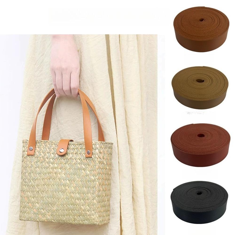 Grain Leather Leather Strip, Double-Sided Leather Rope Diy Accessories Clothing Accessories
