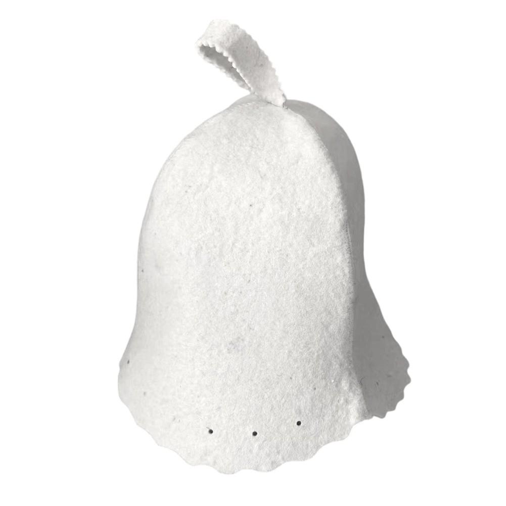 Breathable Design Felt Sauna Cap Pilot Sauna Hat Ear Protection