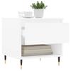 VidaXL Coffee Tables 2 Pcs White 50x46x50 Cm Engineered Wood 830893