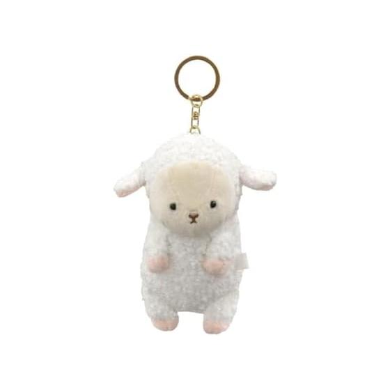 Yamani Tsumamikko Zipper Mascot Sheep Approx. H12.5 x W7 x D5.5cm 11636