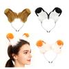 Adorable Furry Ear Cosplay Headband Unique Design Cosplay Hairband Perfect for Role Playing Event and Anime Gatherings