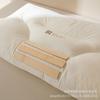Ergonomic Cervical Support Pillow With Bamboo Fiber Layer Memory Foam Alternative Neck Pain Relief Better Sleep