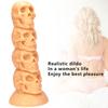 11cm Skull Oversized Anal Plug Penis Shaped Anal Plug Alternative Anal Dilator Huge Chrysanthemum Masturbation Device