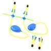 Outdoor Kid Air Pump Jump Rocket for Fun Relaxation 2 Kids Pump Jump Rocket Set for Kids