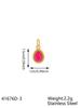 CARLIDANA Bohemian Gold Plated Stainless Steel Water Drop Shaped Natural Stone Pendant Fashion Charms Pendant for Jewelry