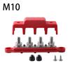 M8 M10 Stehbolzen Sammelschienenklemme 250A Batterie-Verteilerblock Stromverteilerblock Boot Auto Wohnmobil