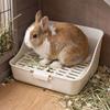 Stable Rabbit Toilet Splash-Proof Animal Potty Trainer Durable Pet Toilet Box  Pet Enclosure
