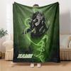 Custom Name "Harry Potter's Magical Moment" blanket for Couch & Bed, Plush Cozy Fuzzy Blanket Super Soft & Warm Blankets for Fall and Winter. 0908111