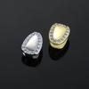 Trendy Y2K Hip Hop Single Tooth Cap Bling CZ Individual Grillz Personalized Rapper Style Jewelry for Party  ODM Dropshipping