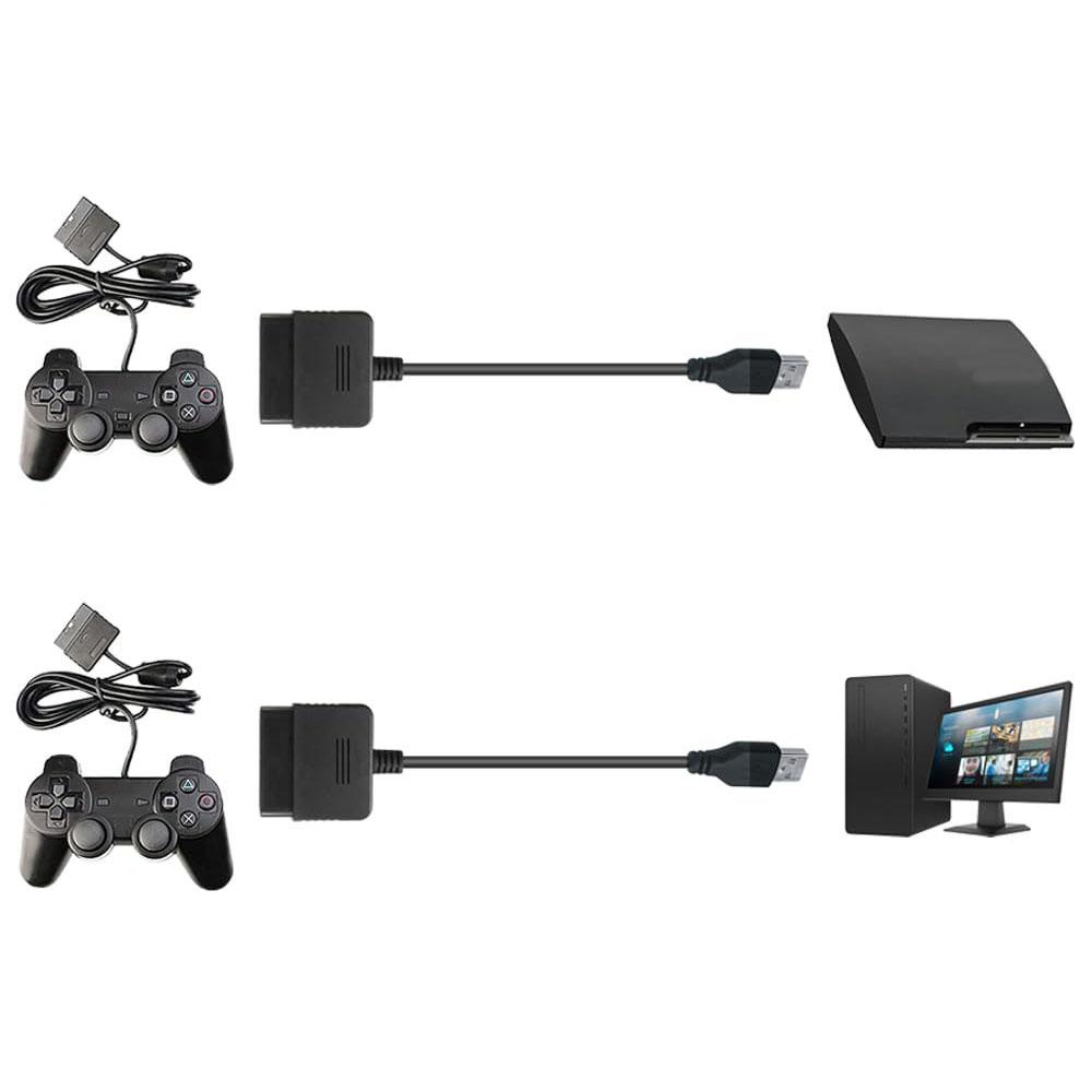 

Кабель-адаптер USB для геймпада PS2 к PS3 PC