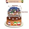 Sud il Parco Decorazione per la Festa inclusi Palloncini in Lattice Cake Toppers Banner