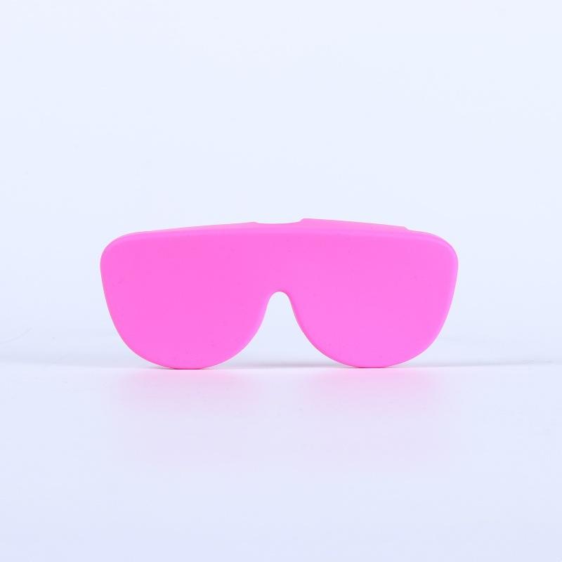Multi-Coled Silicone Glasses Case Durable Portable Travel-Friendly Accessory A1