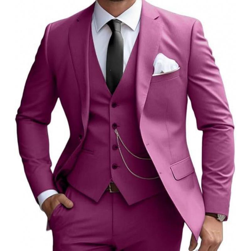 Men`s Slim Fit Formal Suit Set