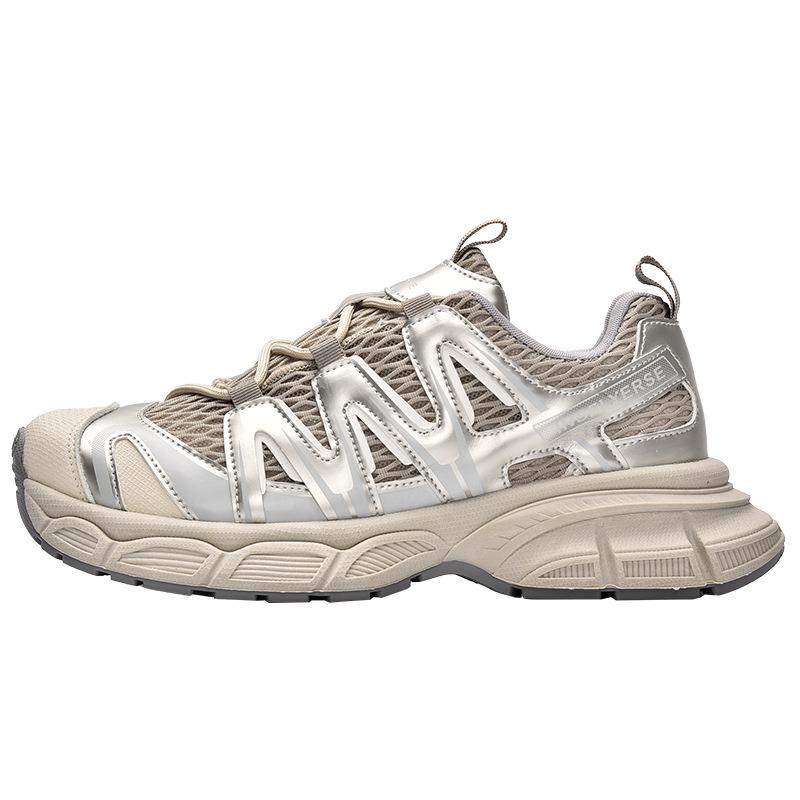 Hot-selling summer new thick-soled heightening dad shoes breathable mesh casual sports shoes 3817