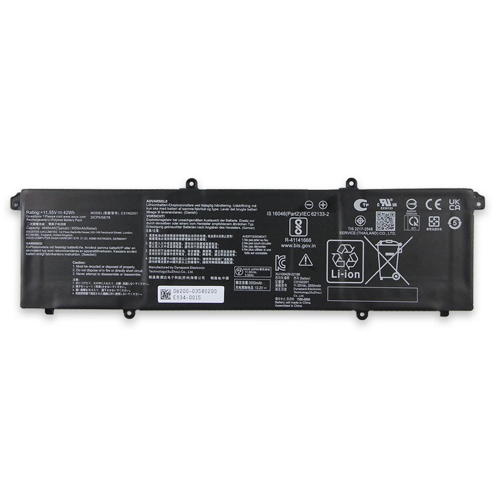 Brand New Replacement Battery C31N2201 For ASUS Vivobook 15 E1504FA X1504ZA M1605YA X1605EA X1605PA 3640mAh with Tools