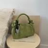 Small Suede Fashion Leather Shoulder Bags for Women 2026 Luxury Designer Brand Trend Crossbody Bag Females Short Handle Handbags