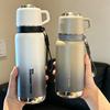 All-steel 111 Vacuum Large-capacity Sports Water Cup Men's and Women's Outdoor Portable Double-layer Thermal Insulation Travel Pot with Lifting Rope