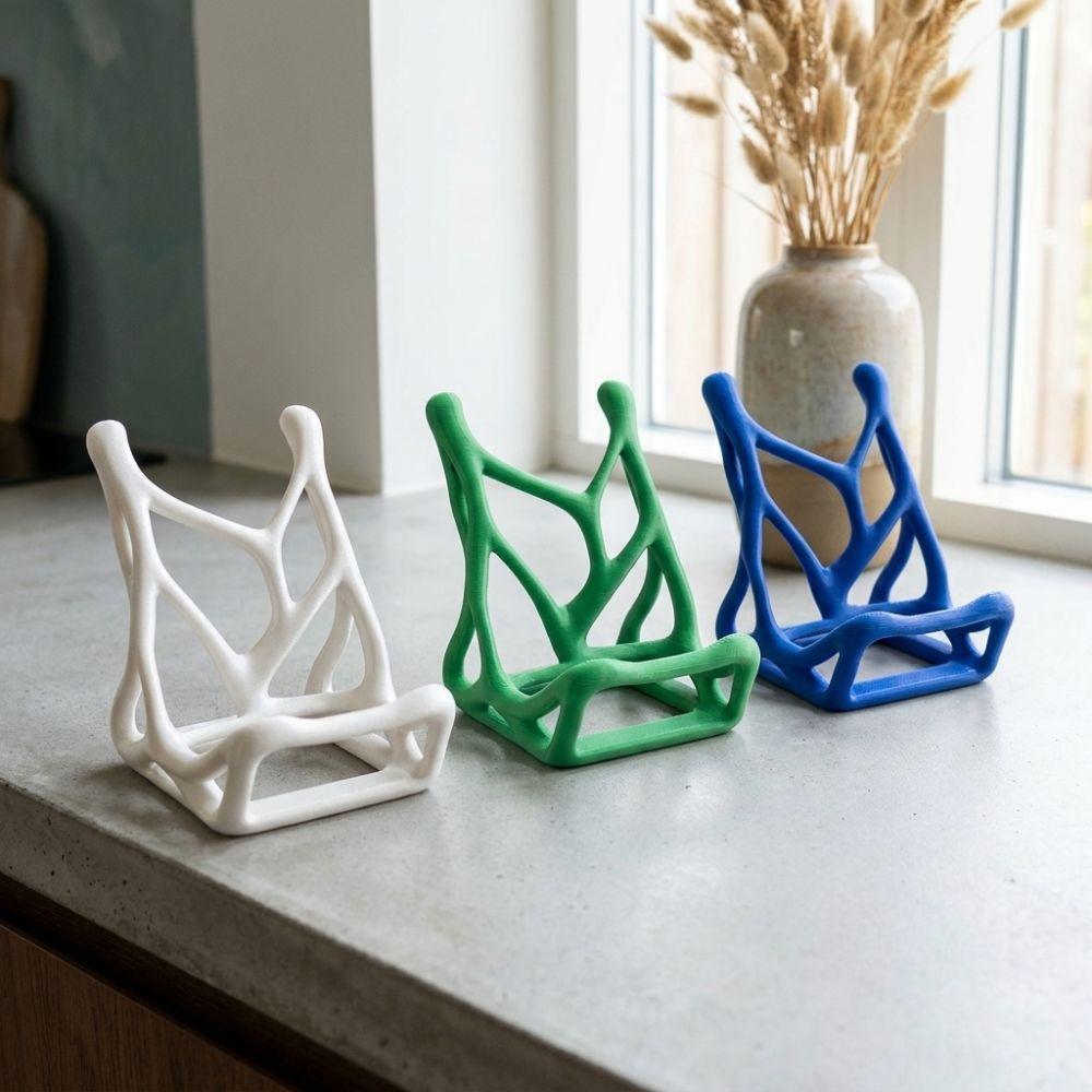 Hollow Streamlined Skeleton Bone Phone Stand Hands-free Viewing Phone Holder Figurine  Home Decor