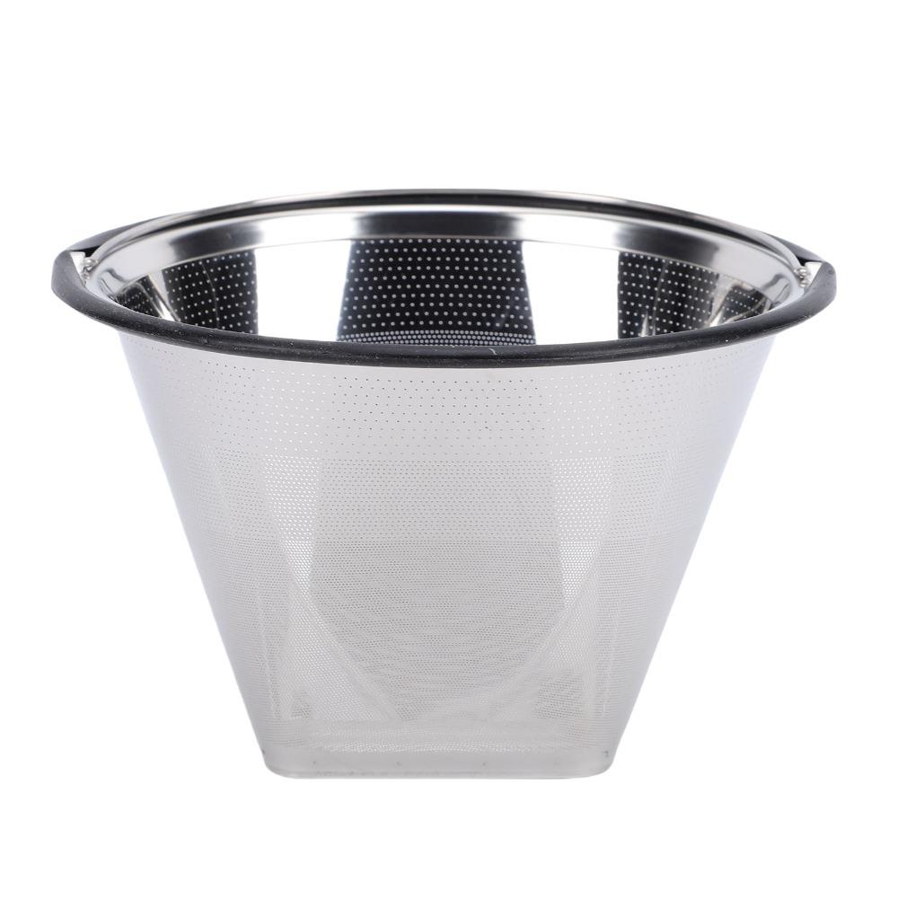 Stainless Steel Coffee Maker Filter Reusable Coffee Filter Basket Home Coffee Brewing