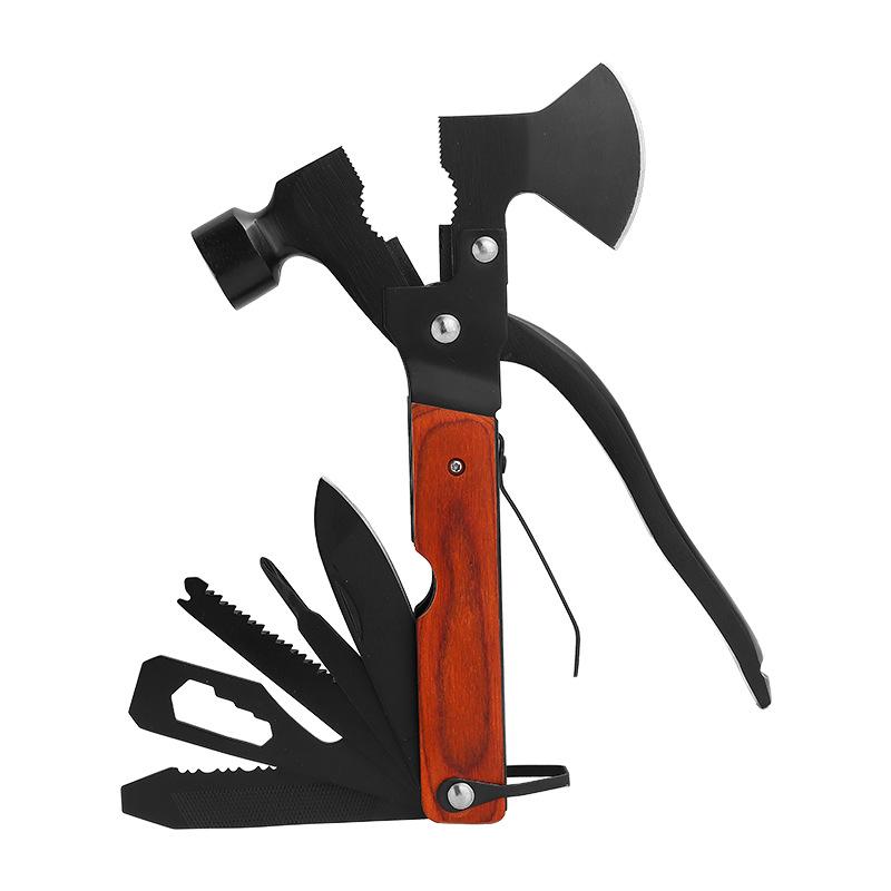 Home Multifunctional Stainless Steel Axe Hammer Car Rescue Hammer Convenient Portable EDC Tool